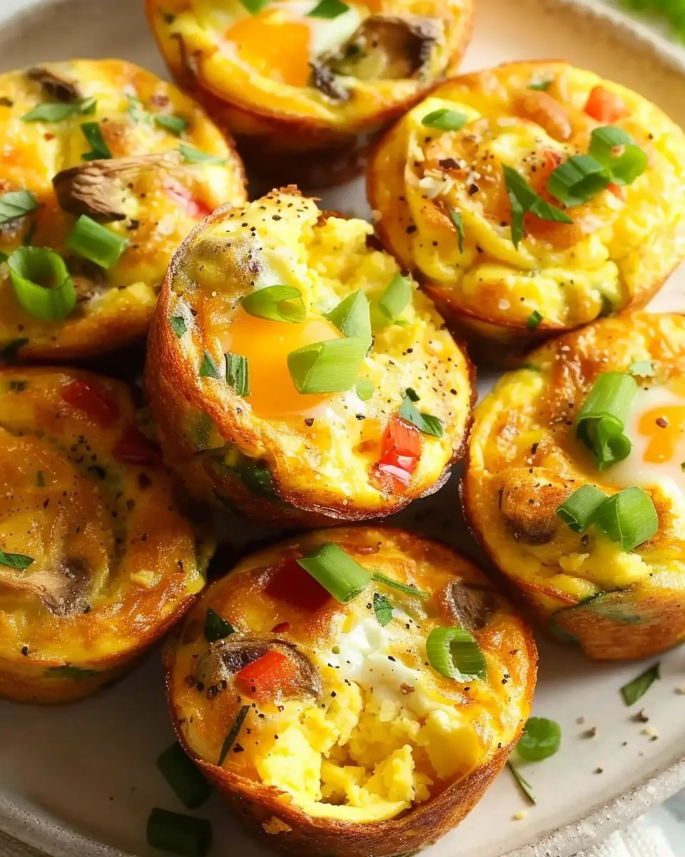 Breakfast Egg Muffins: Easy Turkey Bacon & Chicken Ham Delight
