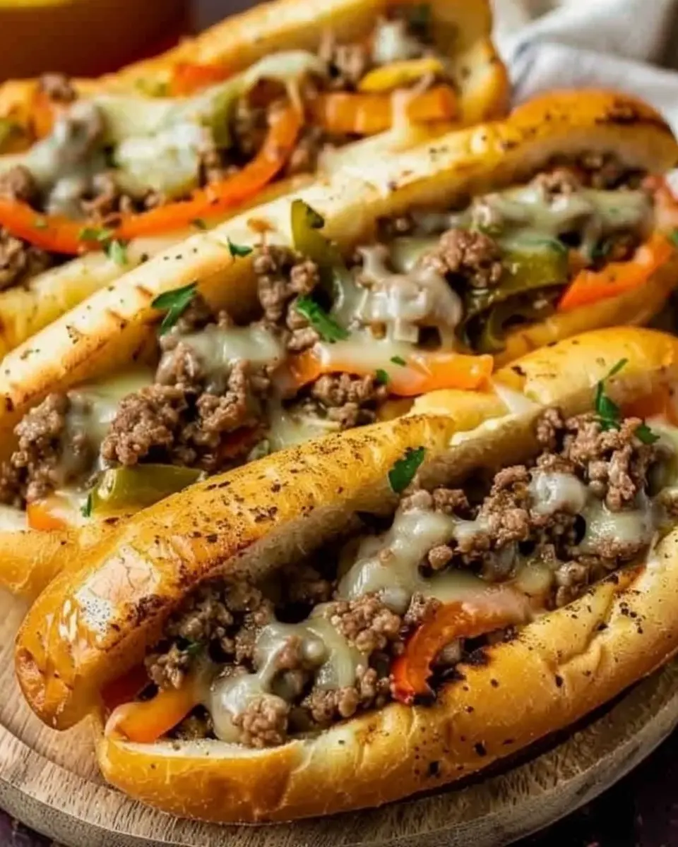 Ground Beef Philly Cheesesteaks: The Best Recipe to Savor at Home