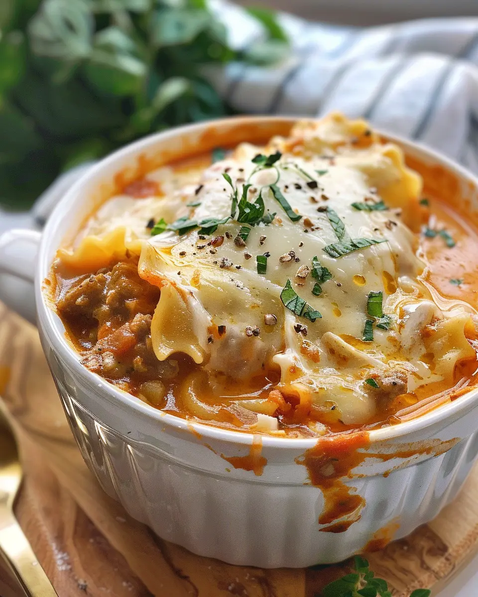 Creamy Lasagna Soup: The Indulgent Comfort Food You’ll Love