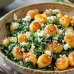 Crispy Gnocchi With Spinach And Feta: A Childhood Memory In Flavor