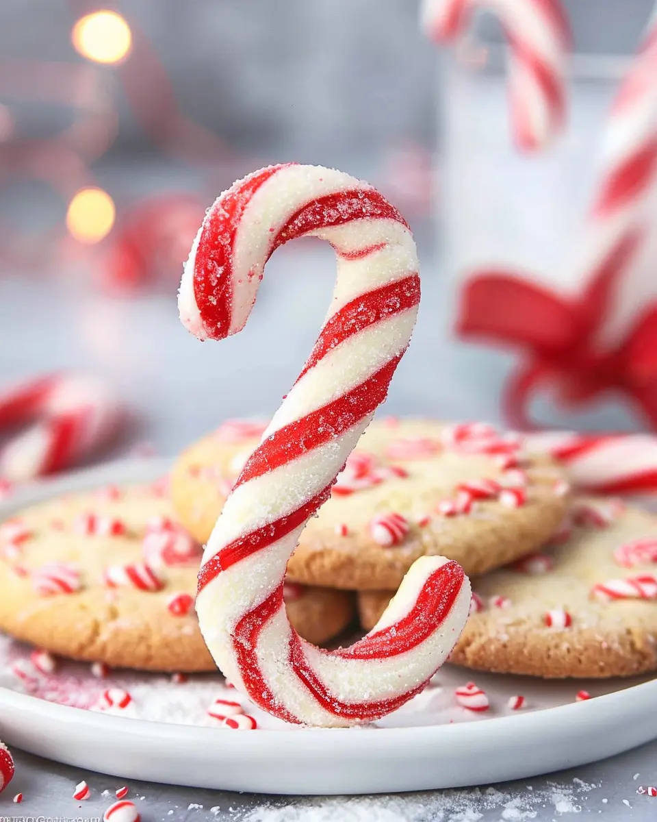 Candy Cane Cookies: Easy Indulgence for Holiday Cheer