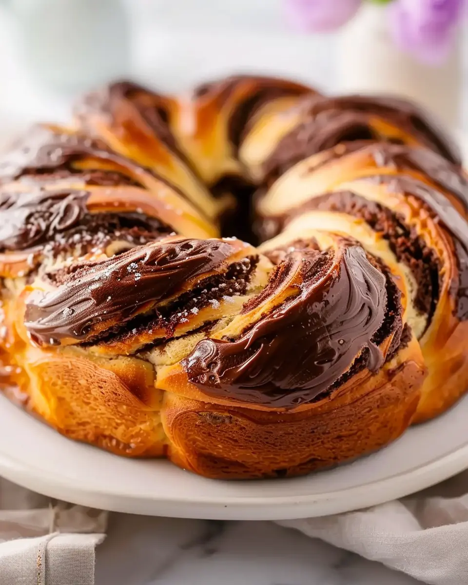 Spectacular Nutella Swirl Easter Bread: The Best Homemade Delight