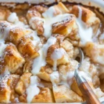 Cinnamon Roll Apple Cobbler