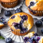 Vegan Blueberry Muffins