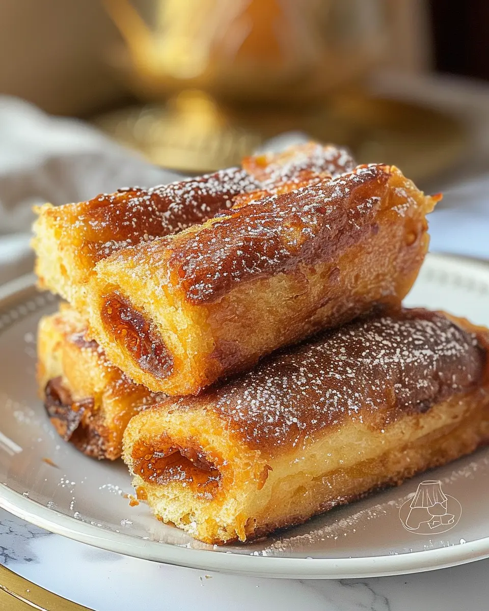 Roulés façon pain perdu: Indulgent Turkey Bacon Breakfast Treats