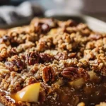 Pecan Apple Crisp Coffee Cake