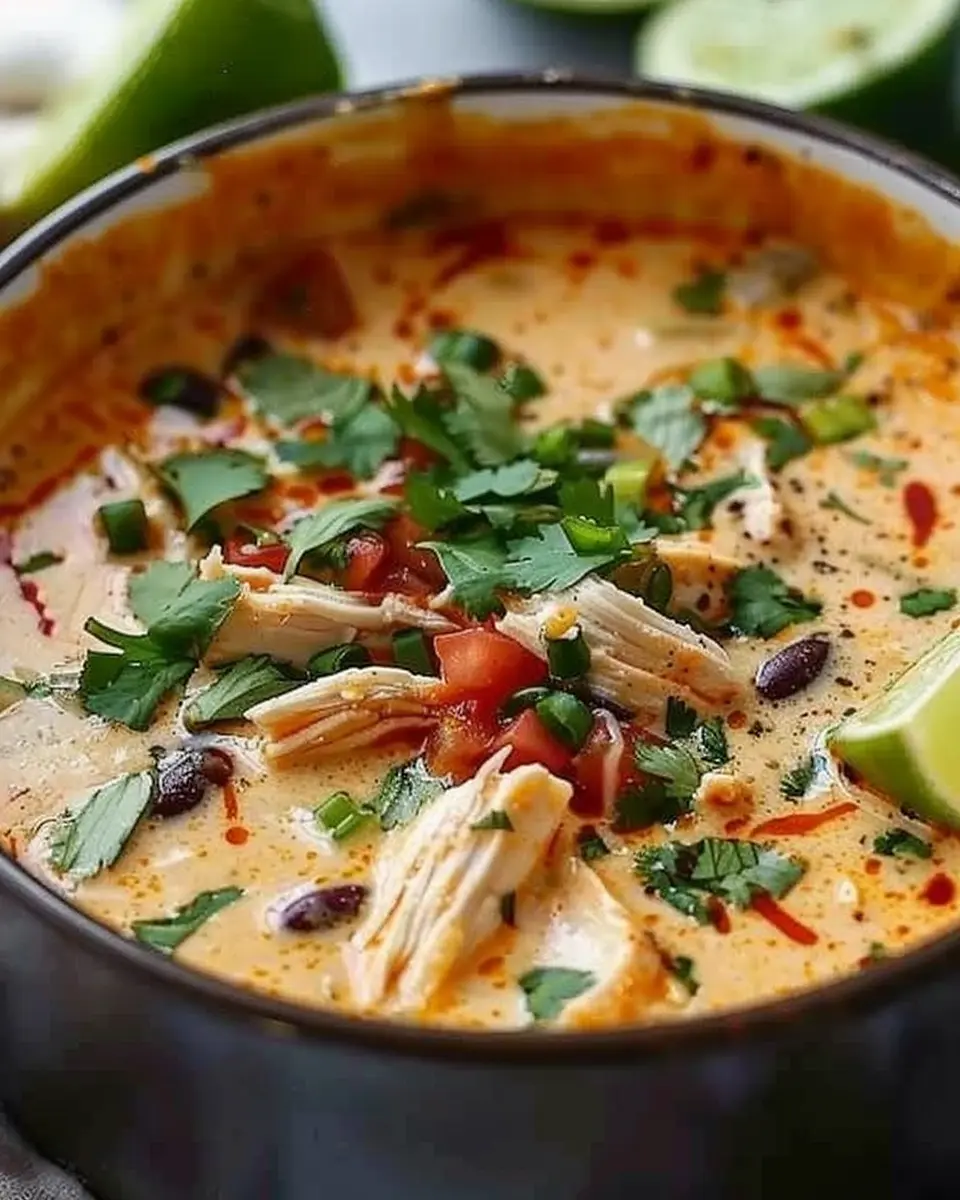 Creamy Chicken Enchilada Soup: A Cozy One-Pot Delight for All