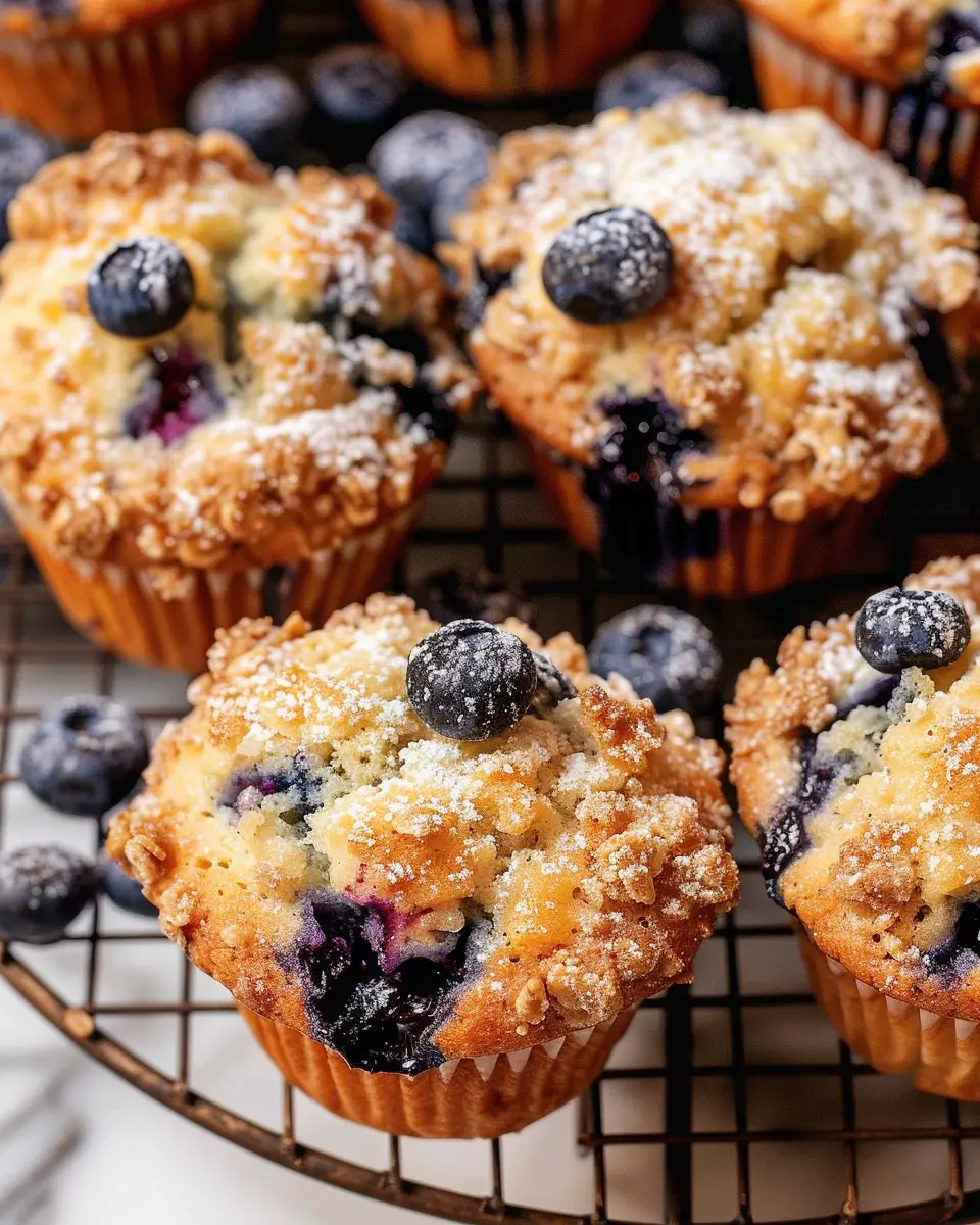 Bakery Style Blueberry Muffins: Easy Recipe for Home Chefs