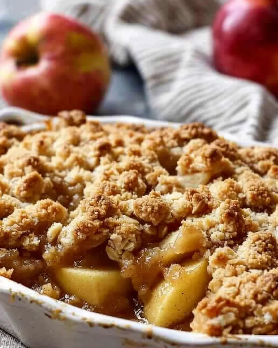 Classic Apple Crumble: The Best Homemade Comfort Dessert