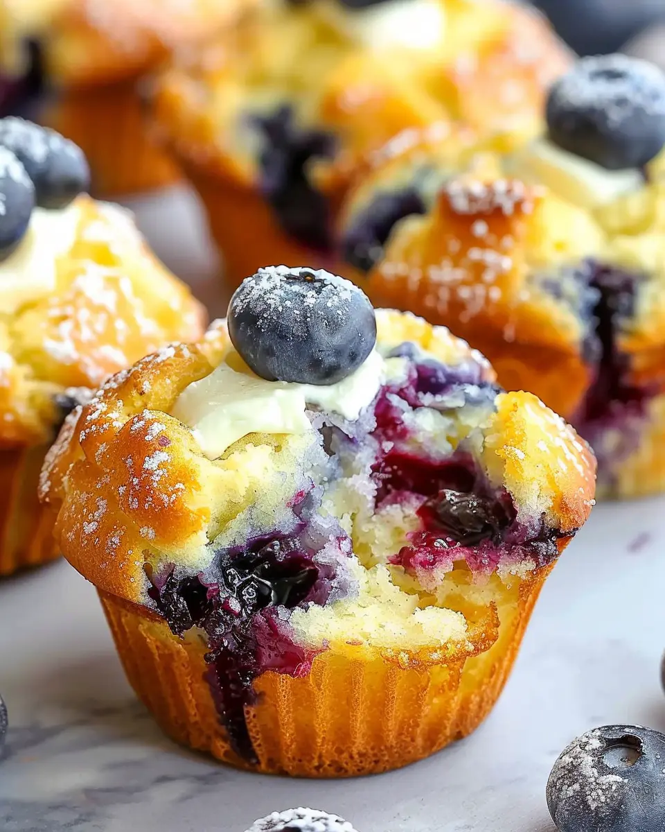 Blueberry Cream Cheese Muffins Recipe: The Best Homemade Indulgence