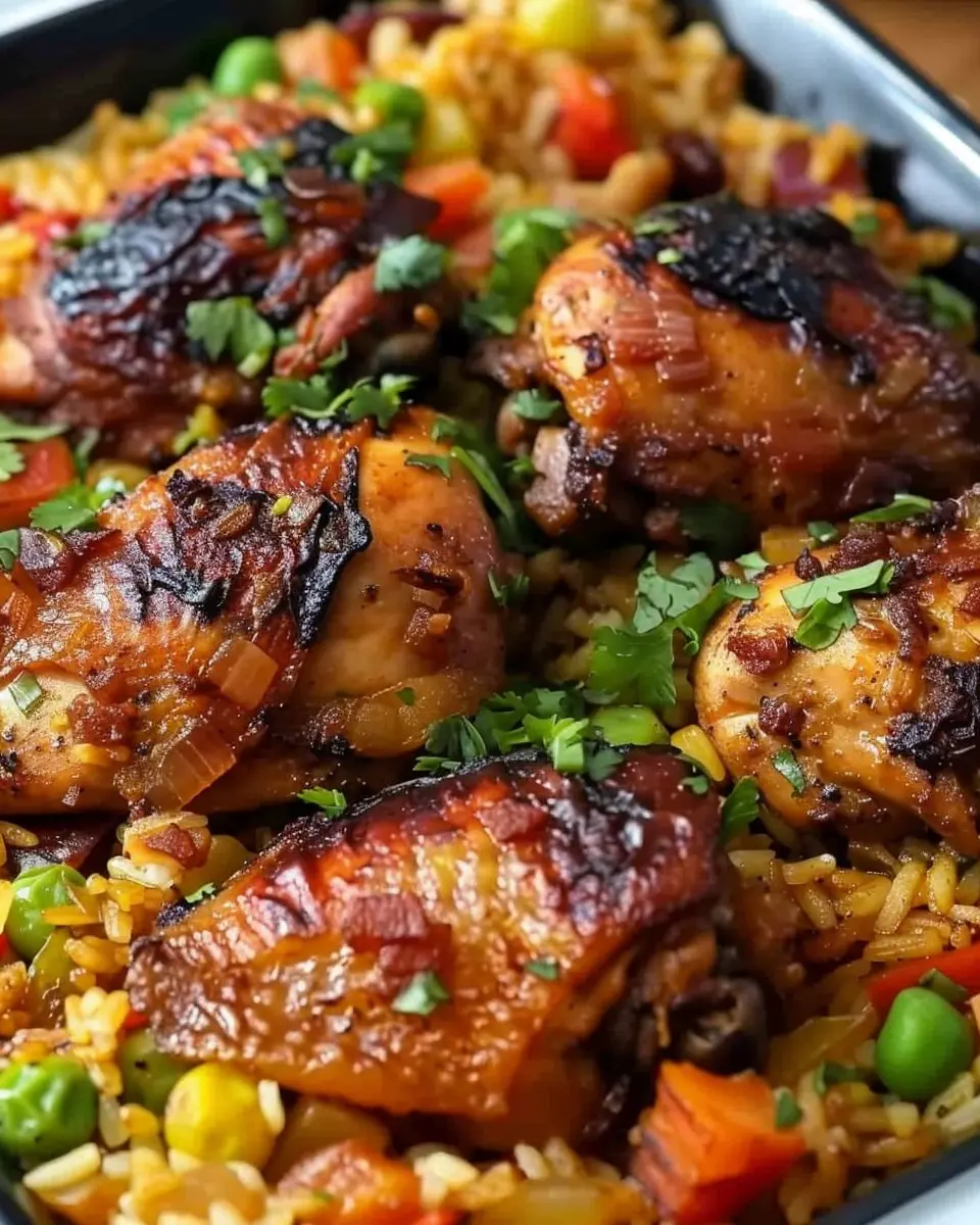 Caribbean Chicken and Rice
