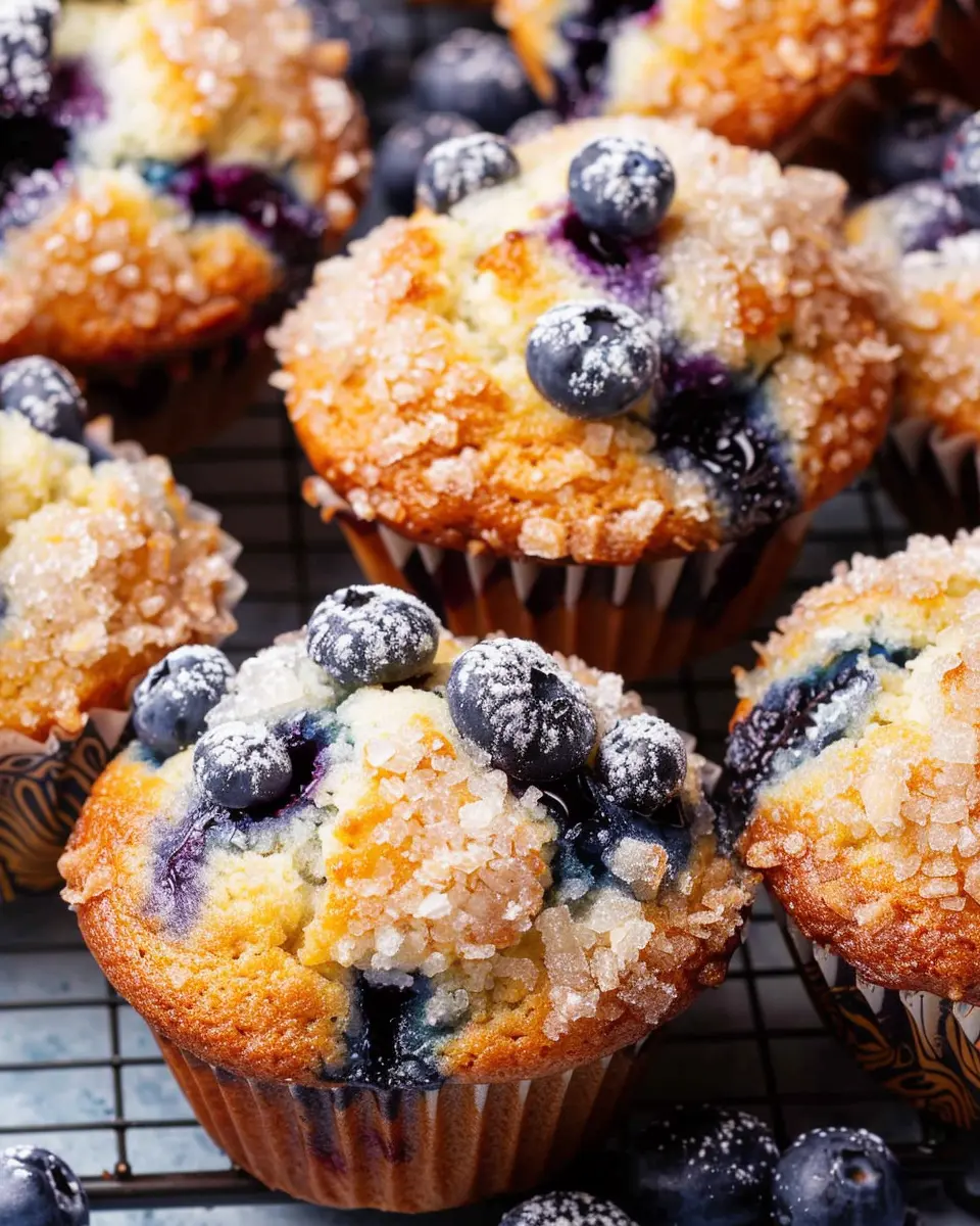 Bakery Style Blueberry Muffins: The Best Homemade Delight