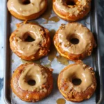Baked Pumpkin Donuts with Maple Glaze
