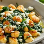 Crispy Gnocchi With Spinach And Feta: A Childhood Memory In Flavor