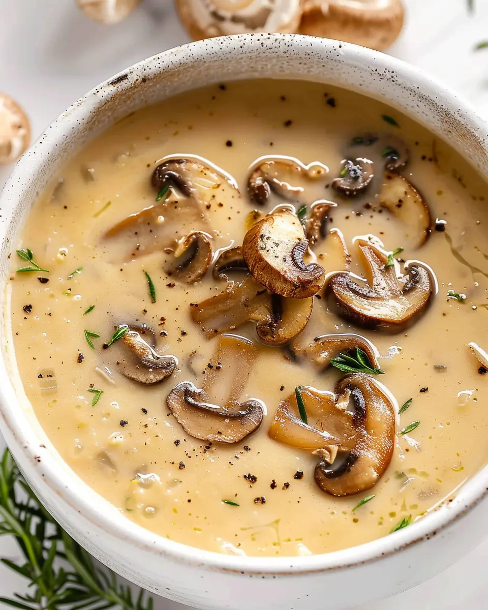 Cream Of Mushroom Soup: The Best Comforting Recipe Ever