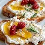 Whipped Ricotta Honey Toast Recipe