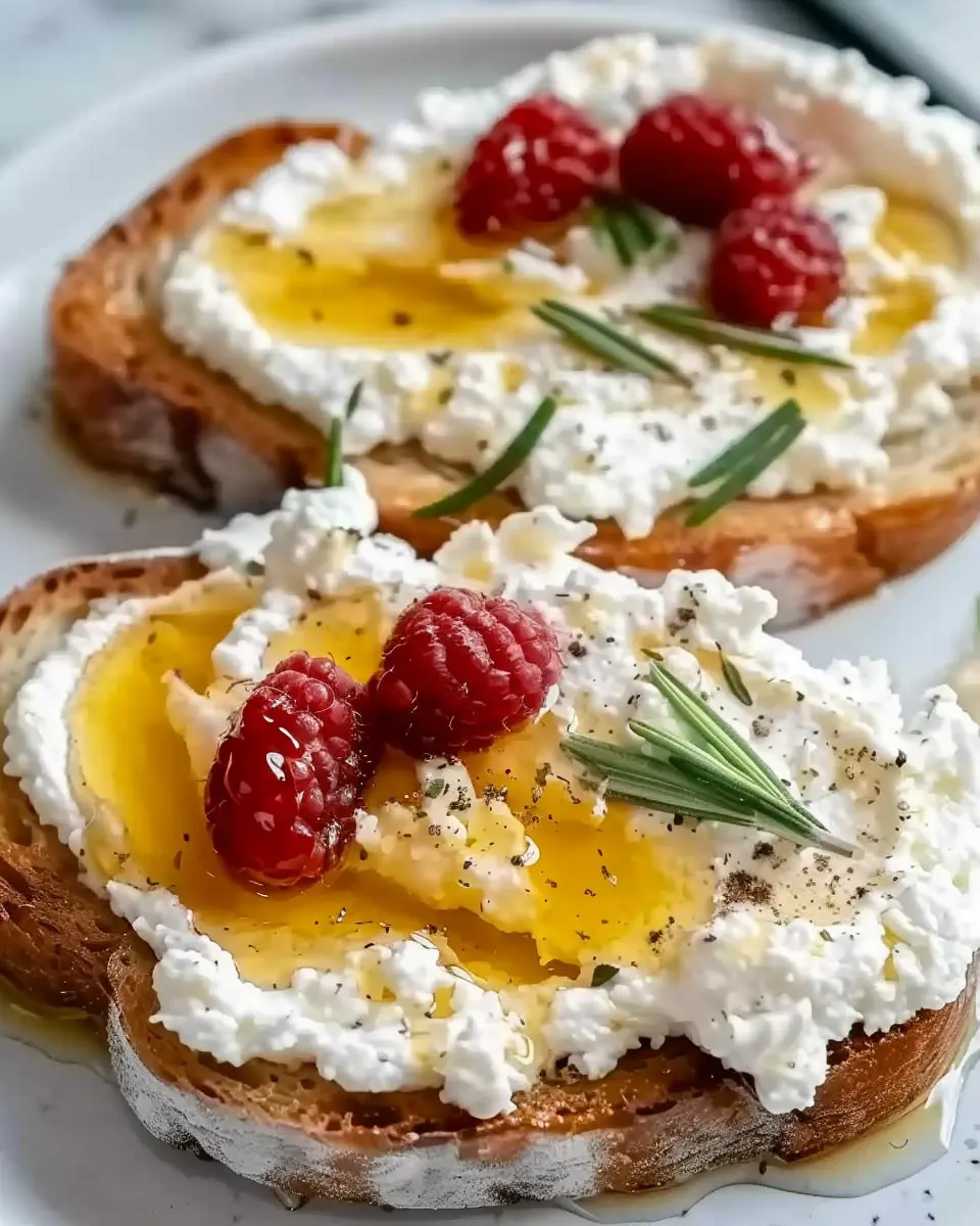 Whipped Ricotta Honey Toast: The Easy Indulgence You Need