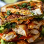 Chicken Avocado Melt Sandwich