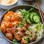 Bang Bang Salmon Bites Bowls