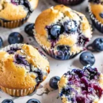 Vegan Blueberry Muffins