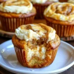 Pumpkin Cheesecake Muffins