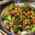 Garlic Broccoli Stir Fry With Chickpeas | Flavorful Recipe
